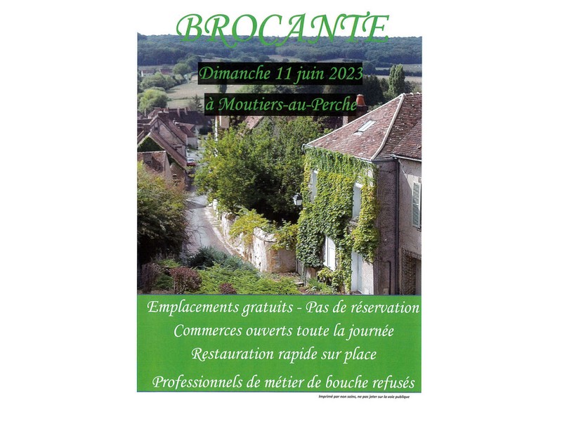 brocante-moutiers-800 ©Mairie Moutiers au Perche