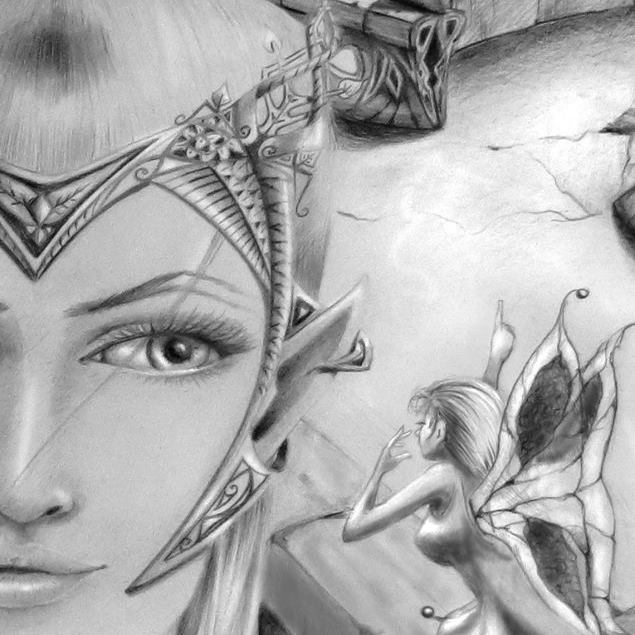 Expo portraits fantastiques Médiathèque