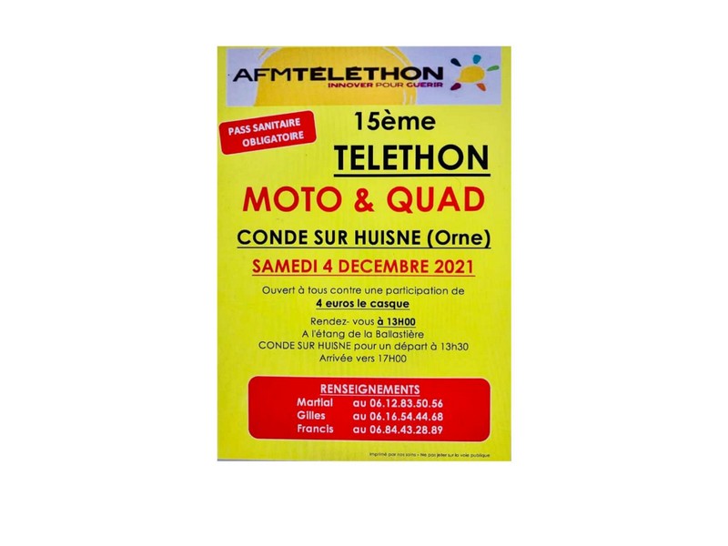 telethonmotoquad-condesurhuisne-800 ©Mairie Sablons sur Huisne