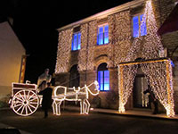 Villes et Villages illuminés dans l'Orne en Normandie © OT de Domfront