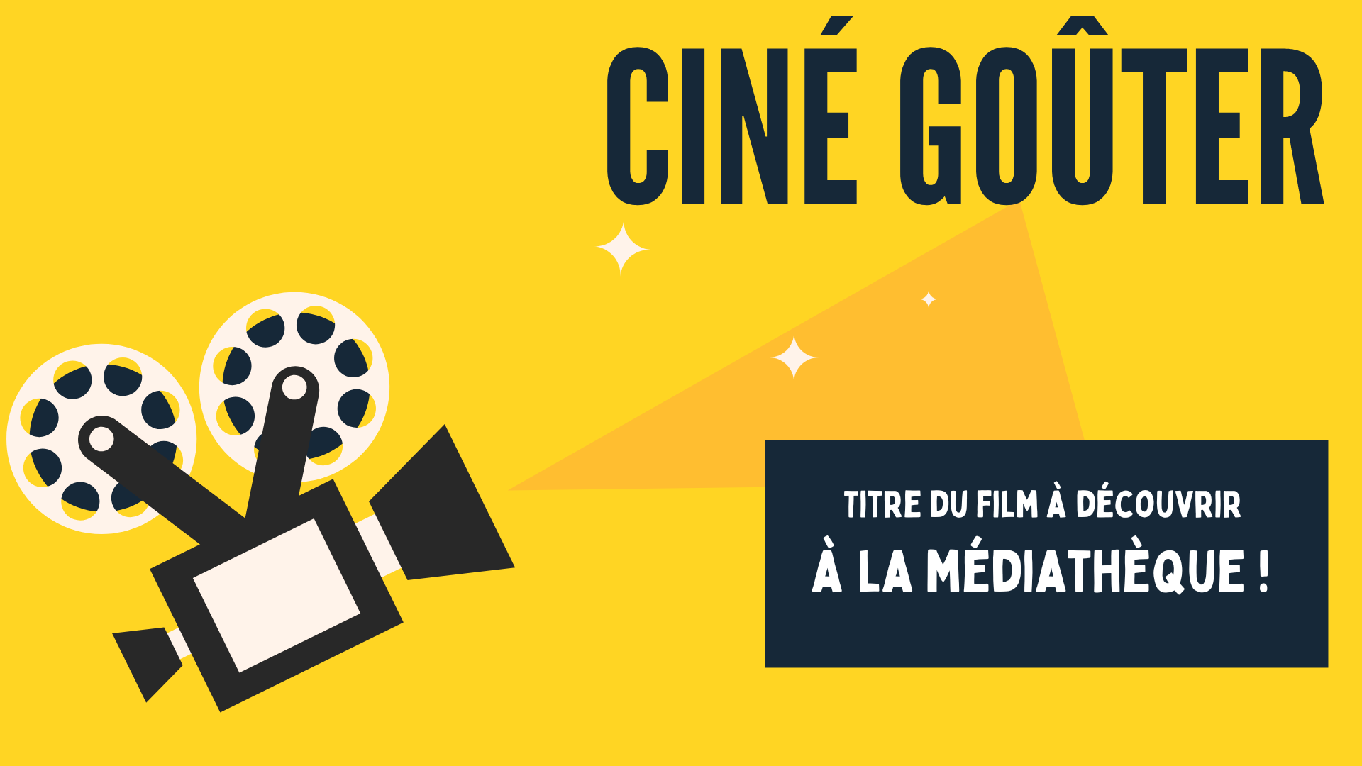 ciné gouter ecran - 1 canva