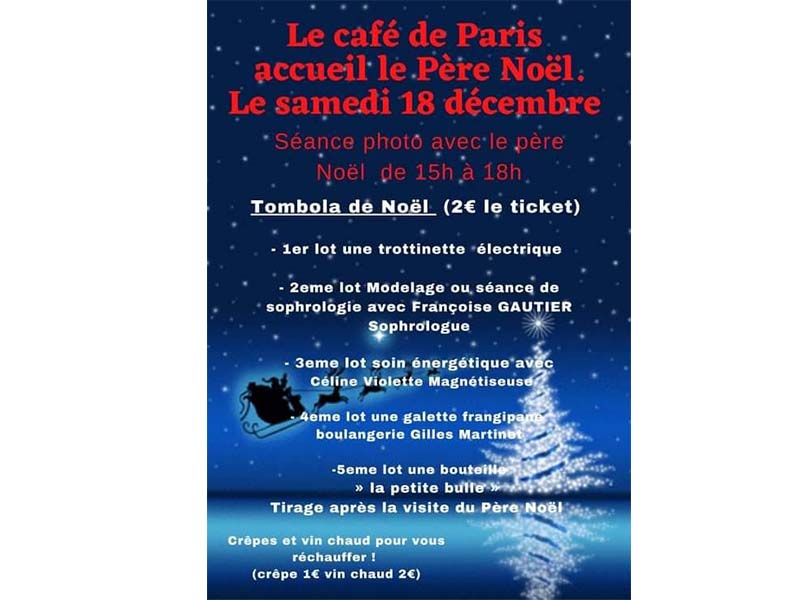 Café de Paris Noel ©CafédeParis