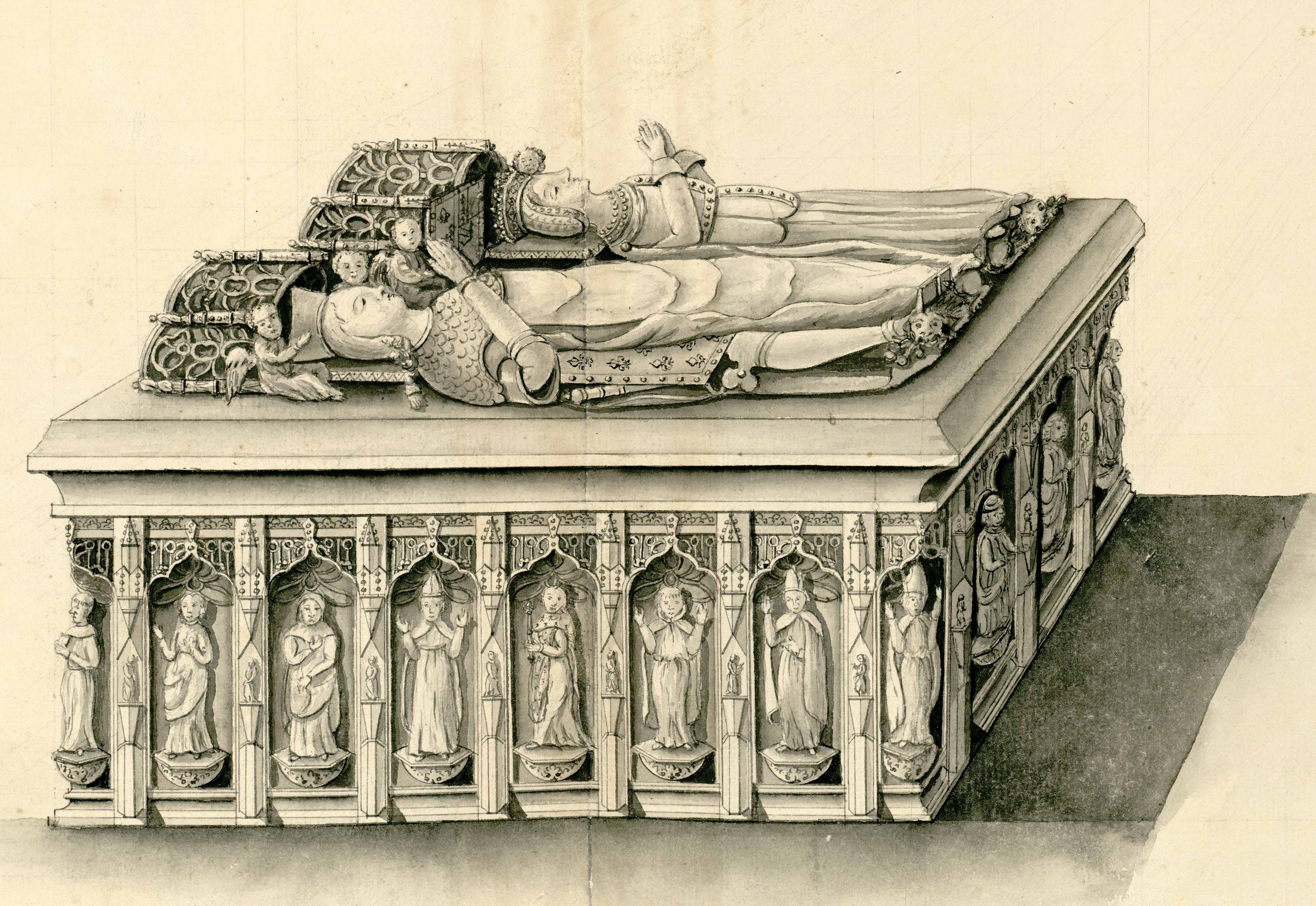 Marguerite de Lorraine (1463-1521) Arch. dép. Orne