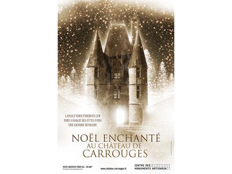 Noël enchanté au château de Carrouges ©Monum