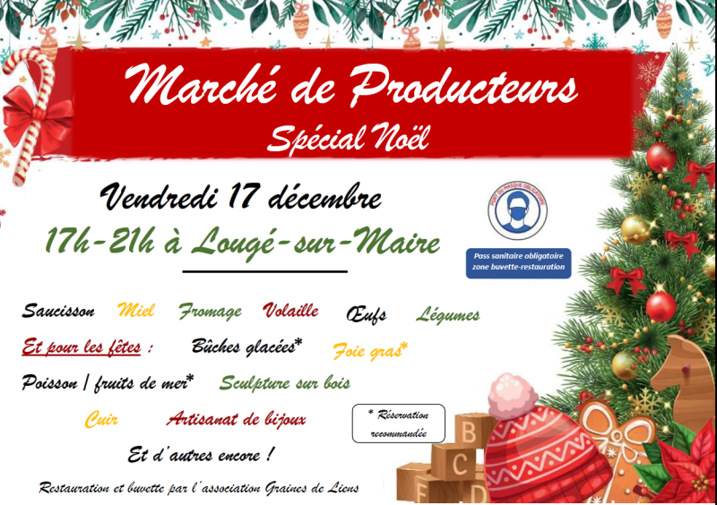 Marché de producteurs lougé_1 mairie de Lougé-sur-maire