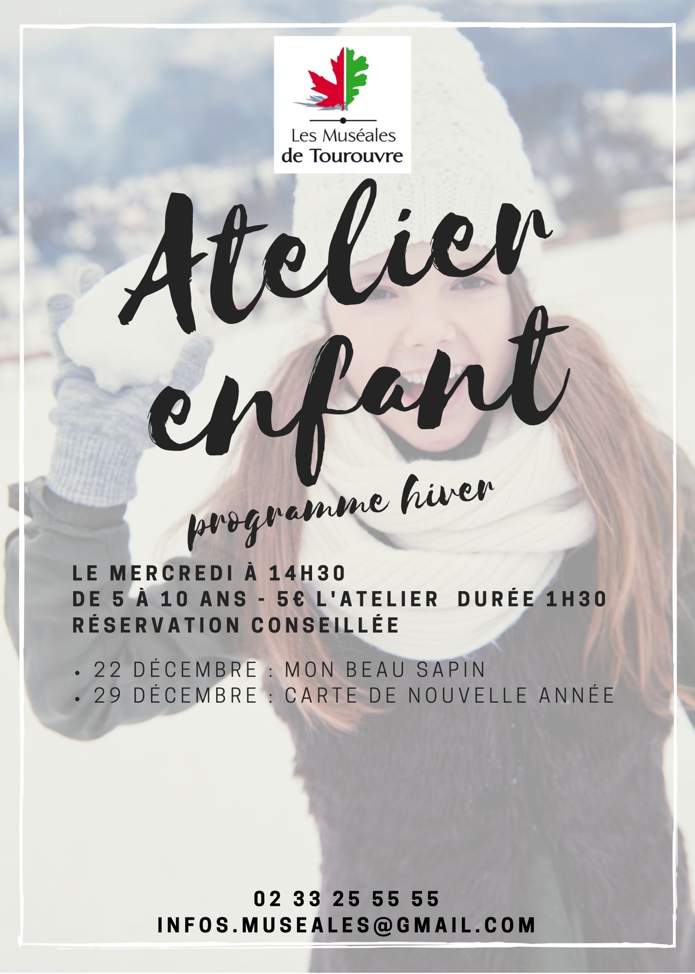 Atelier Flyer a5 Muséales