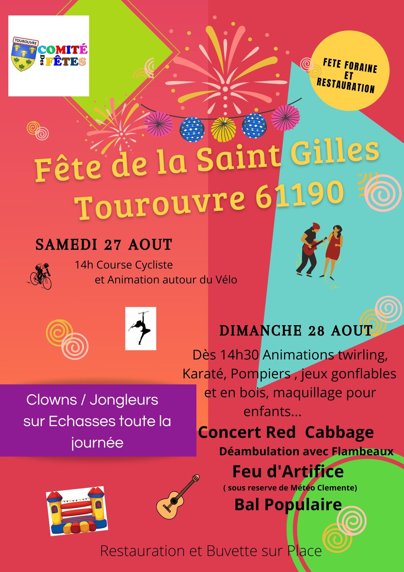 Fête de la saint Gilles Tourouvre ©ComitédesfêtesdeTourouvre