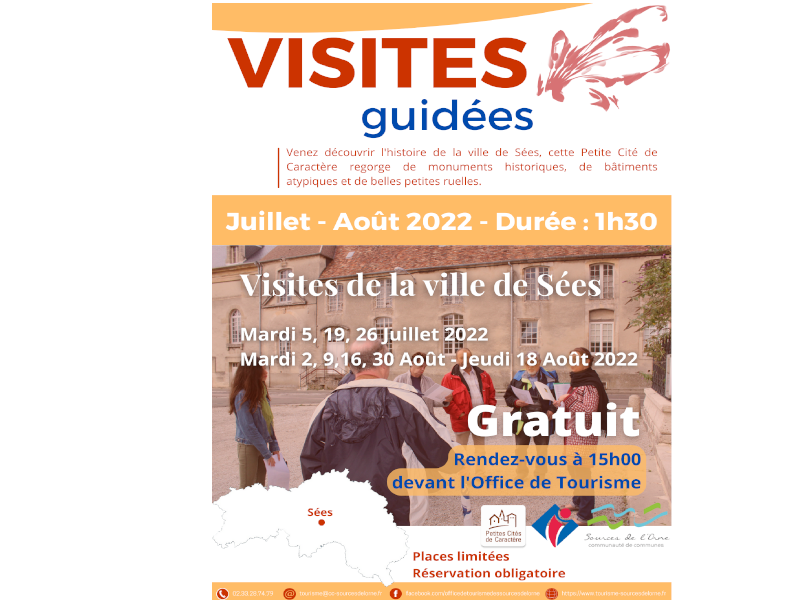 visite guidee office de tourisme sées