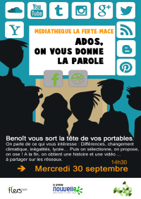 affiche ados vous avez la parole200 flers agglo