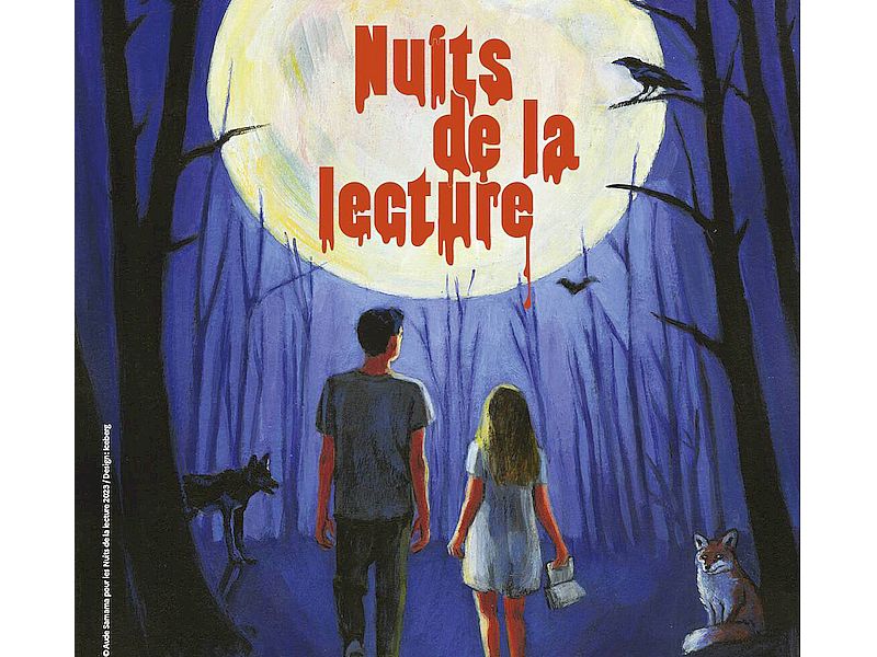 visuel nuit de la lecture médiathèque