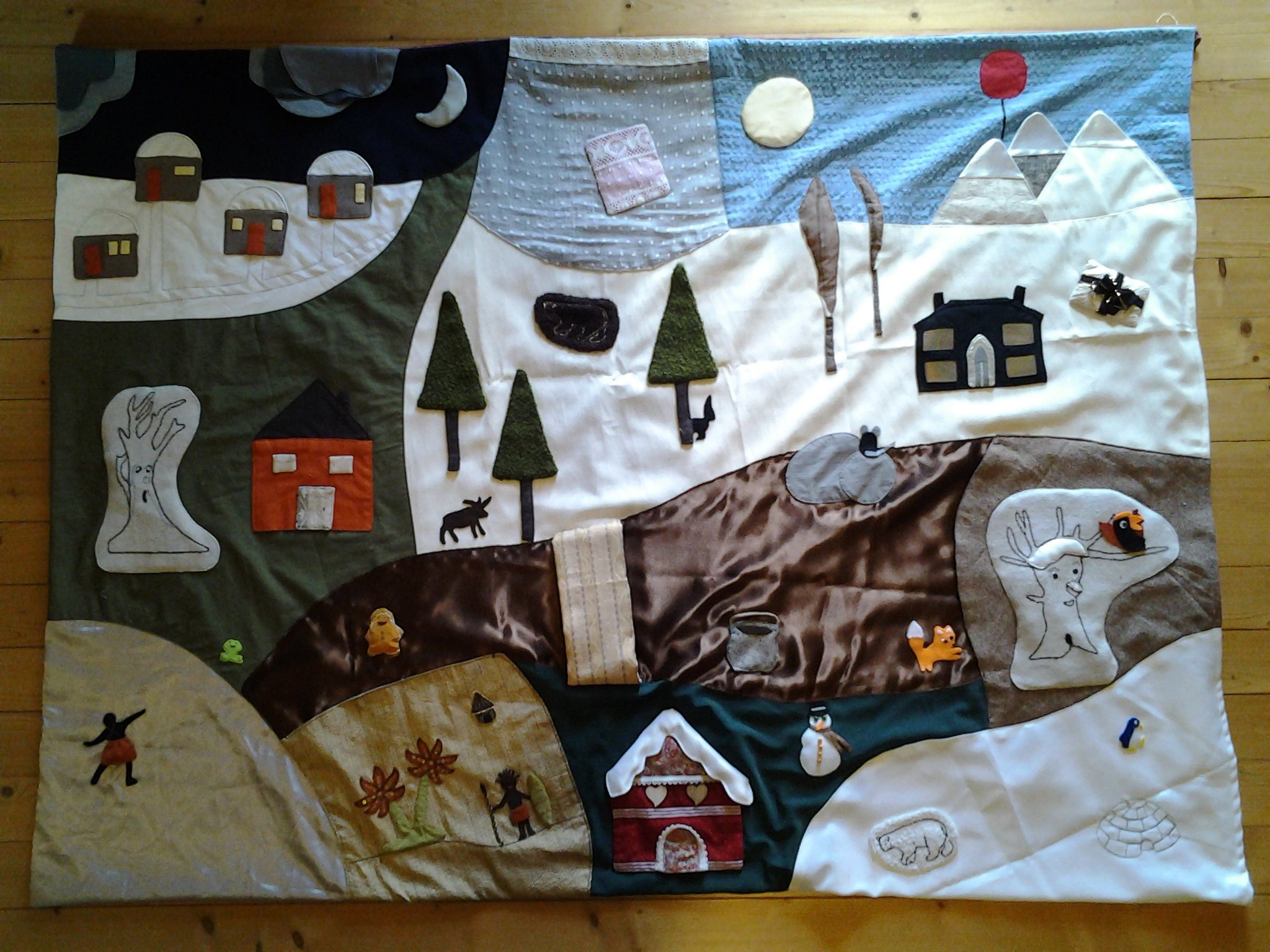 Tapis hiver et froid villelaigle