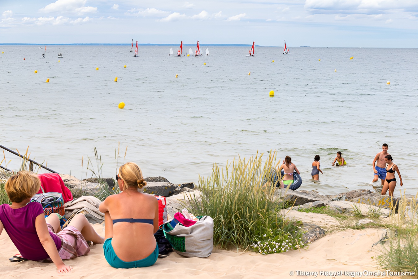 Plage de Grandcamp-Maisy