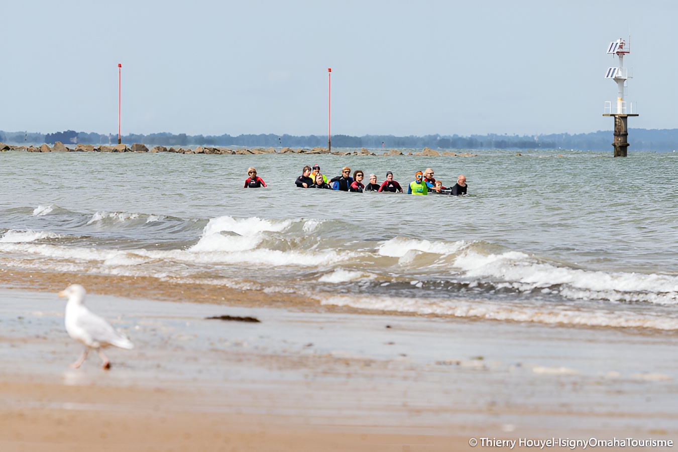découverte marche aquatique à Grandcamp-Maisy