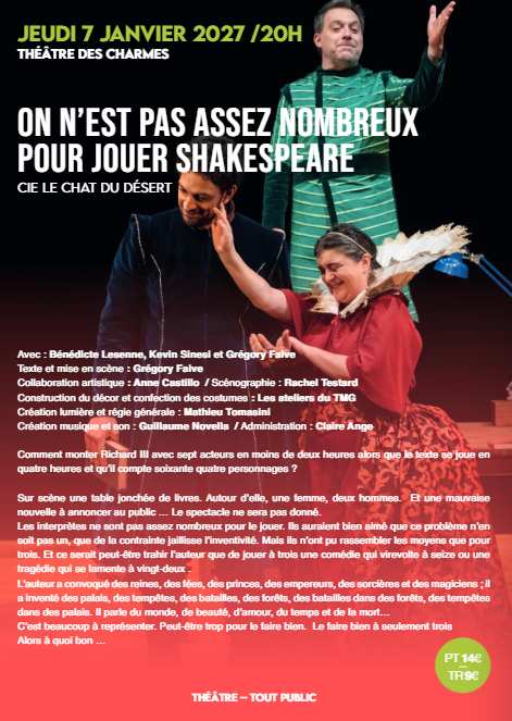 010727 - EU - On n'est pas asseznombreux pour jouer Shakespeare