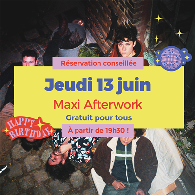 30 ans de La Luciole - Jour 2 : Maxi Afterwork Du 13 au 14 juin 2024