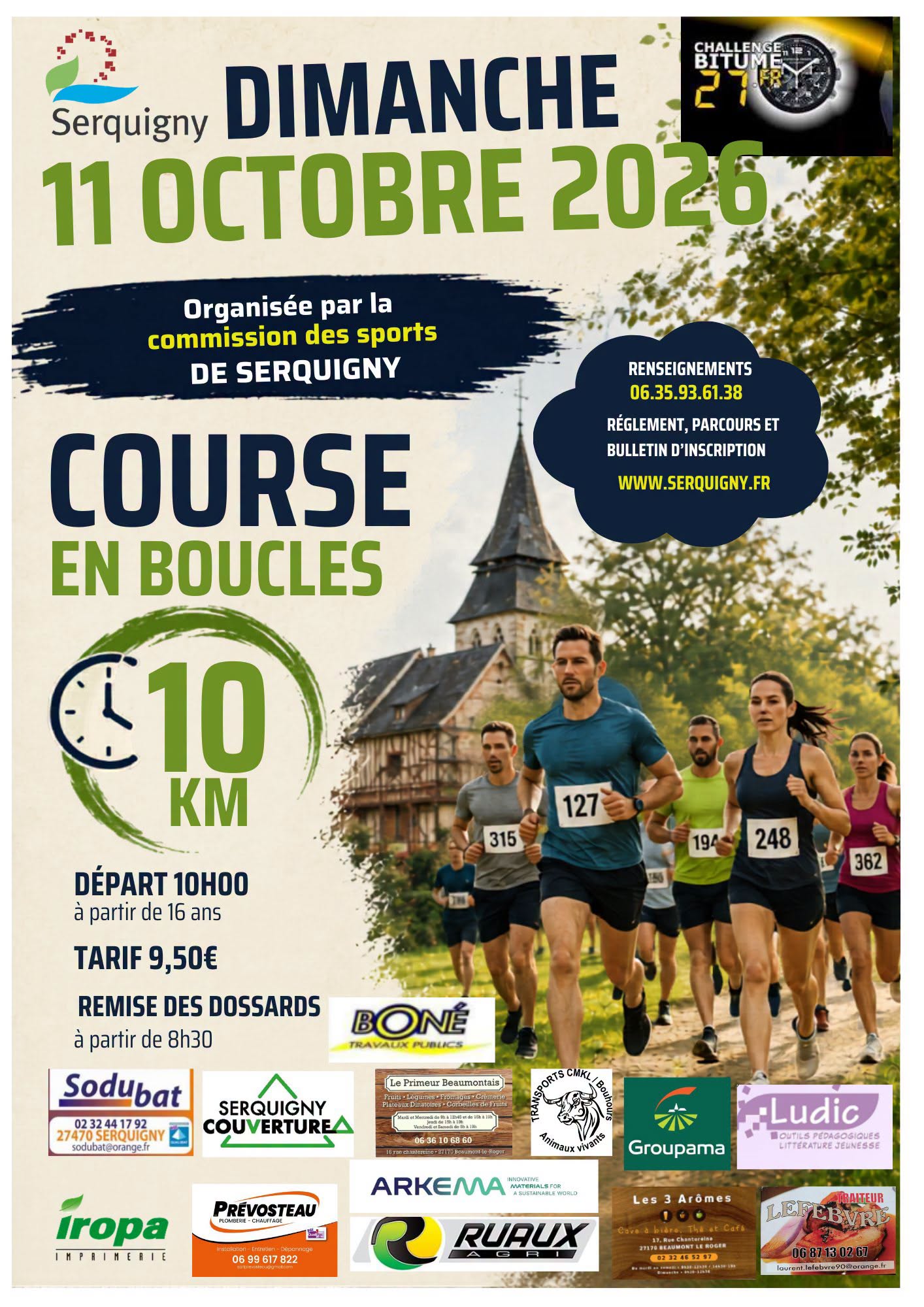 11.10_10km de Serquigny