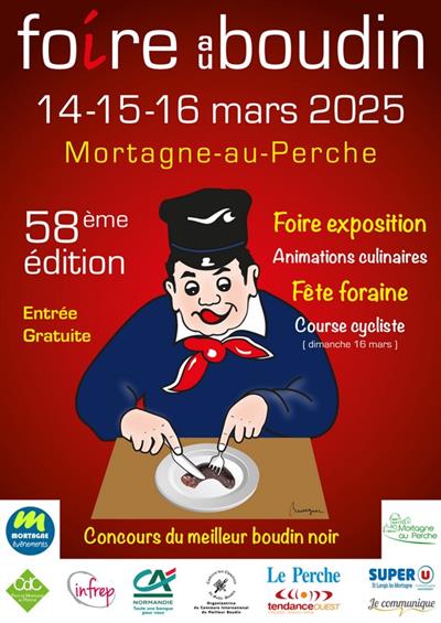 Foire au Boudin - 58ème édition Du 14 au 16 mars 2025