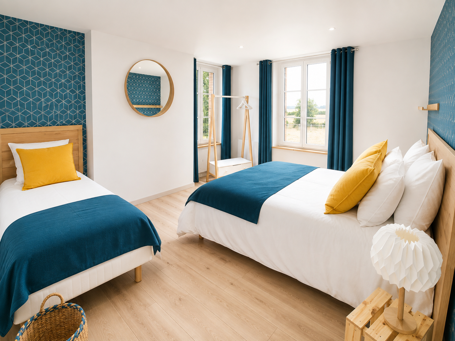 16-Chambre-Familiale-Bleu-Jaune