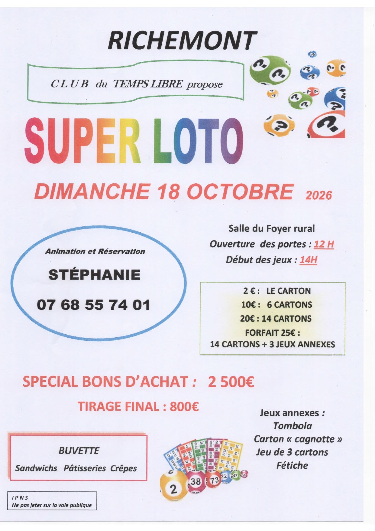 18 oct - Richemont - ©club du temps libre-2026 18 oct - Richemont