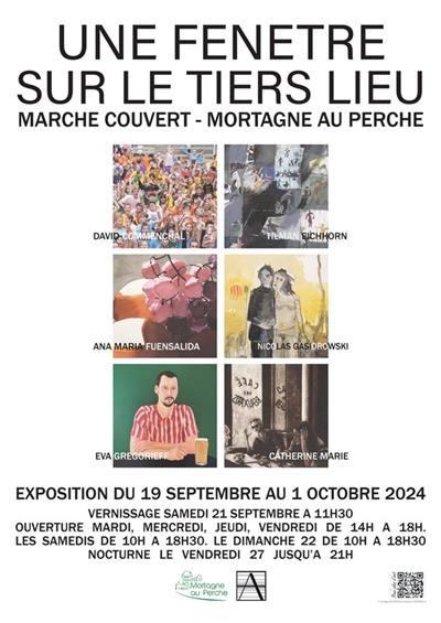 Exposition - Une fenêtre sur le tiers lieu Du 19 sept au 1 oct 2024