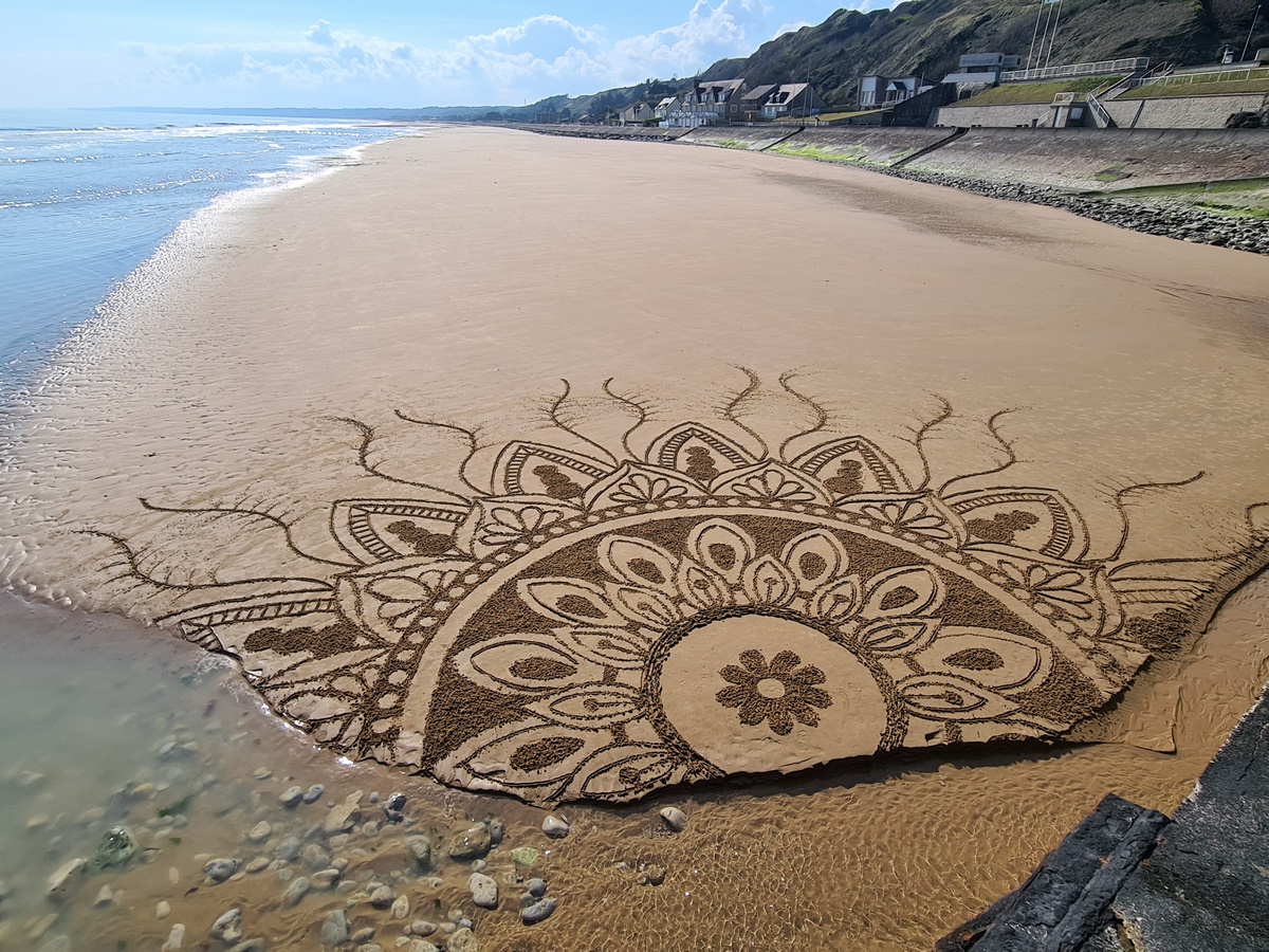 Beach Art Mandala