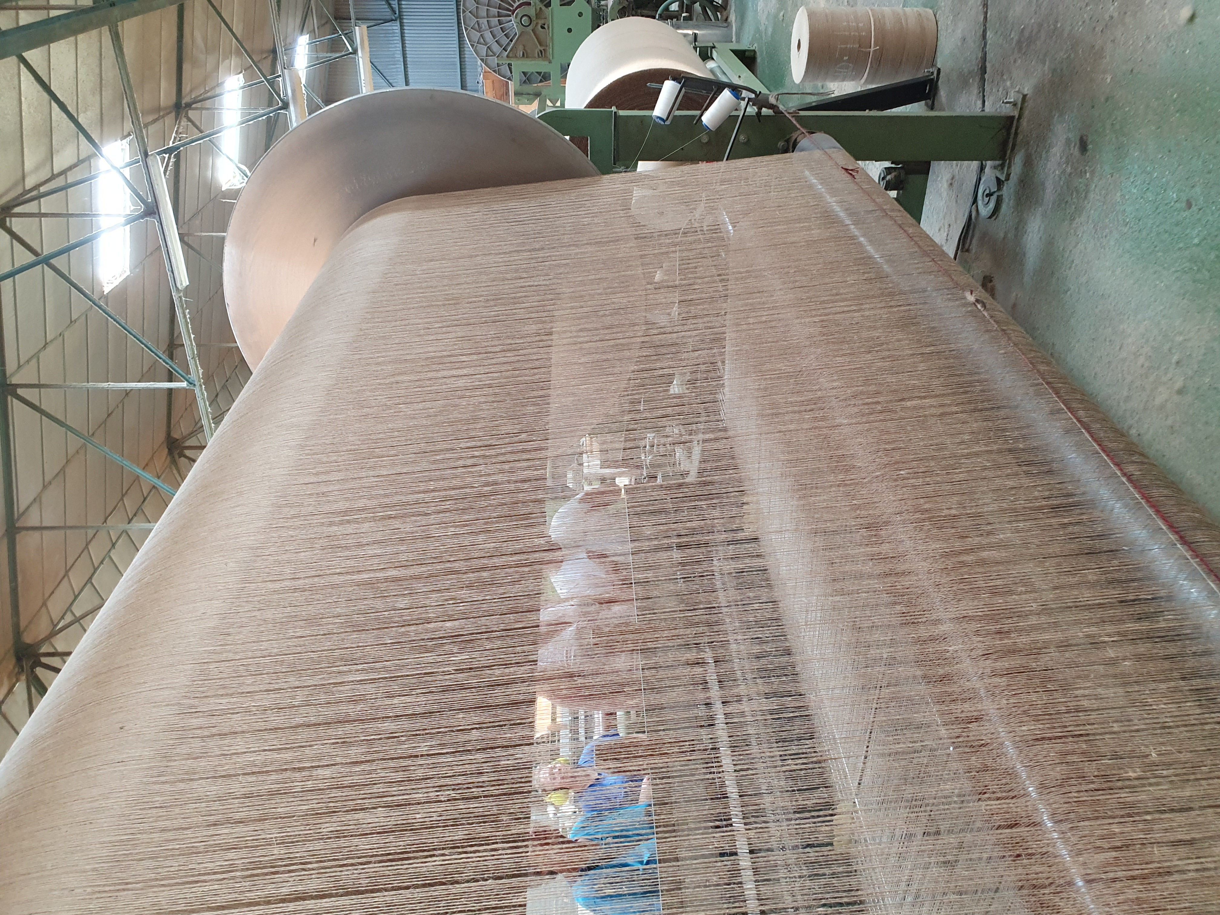 Visite du tissage