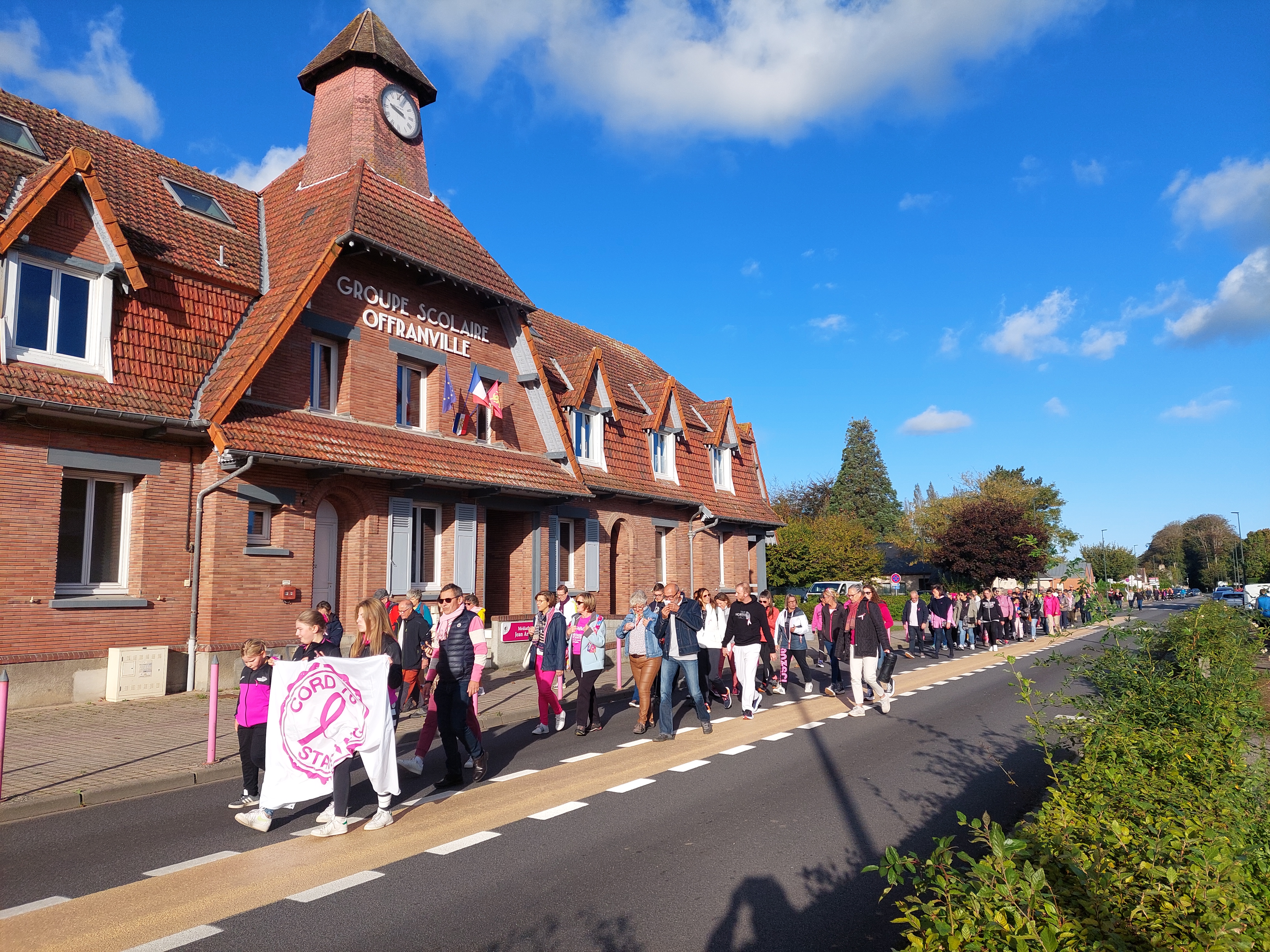 Marche Rose à Offranville