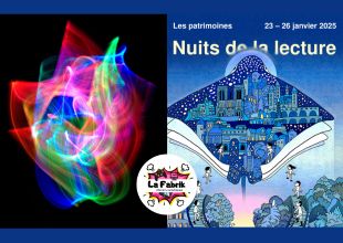 Nuits de la lecture : découvrez le lightpainting Le 23 janv 2025