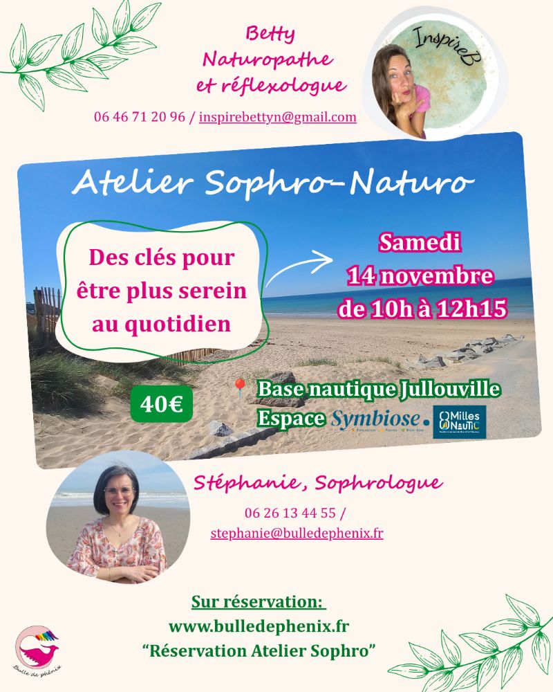 Atelier Sophro-Naturo : des clés pour être plus serein au quotidien