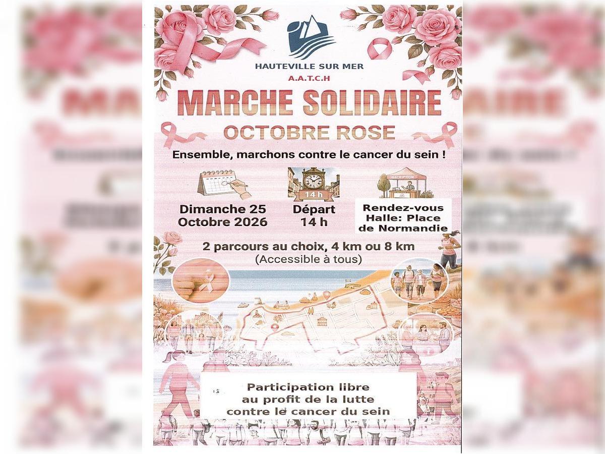 Octobre Rose - marche solidaire