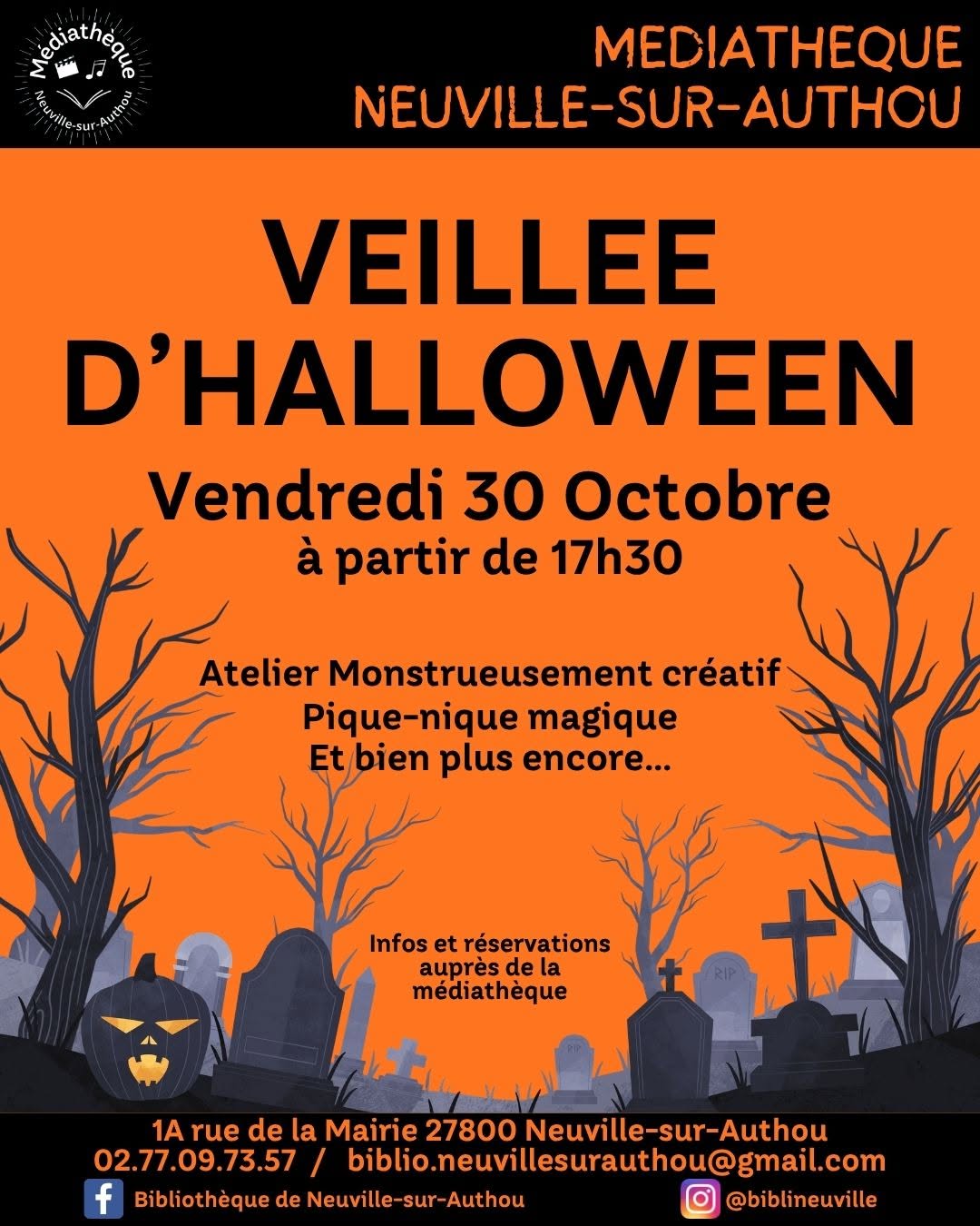 30.10_veillée d'Halloween - Neuville-sur-Authou