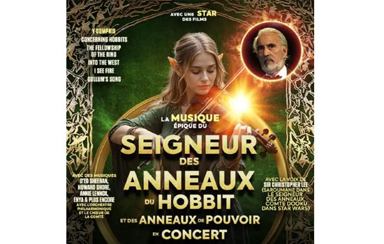 Musique : Le Seigneur des Anneaux et Le Hobbit Live en Concert