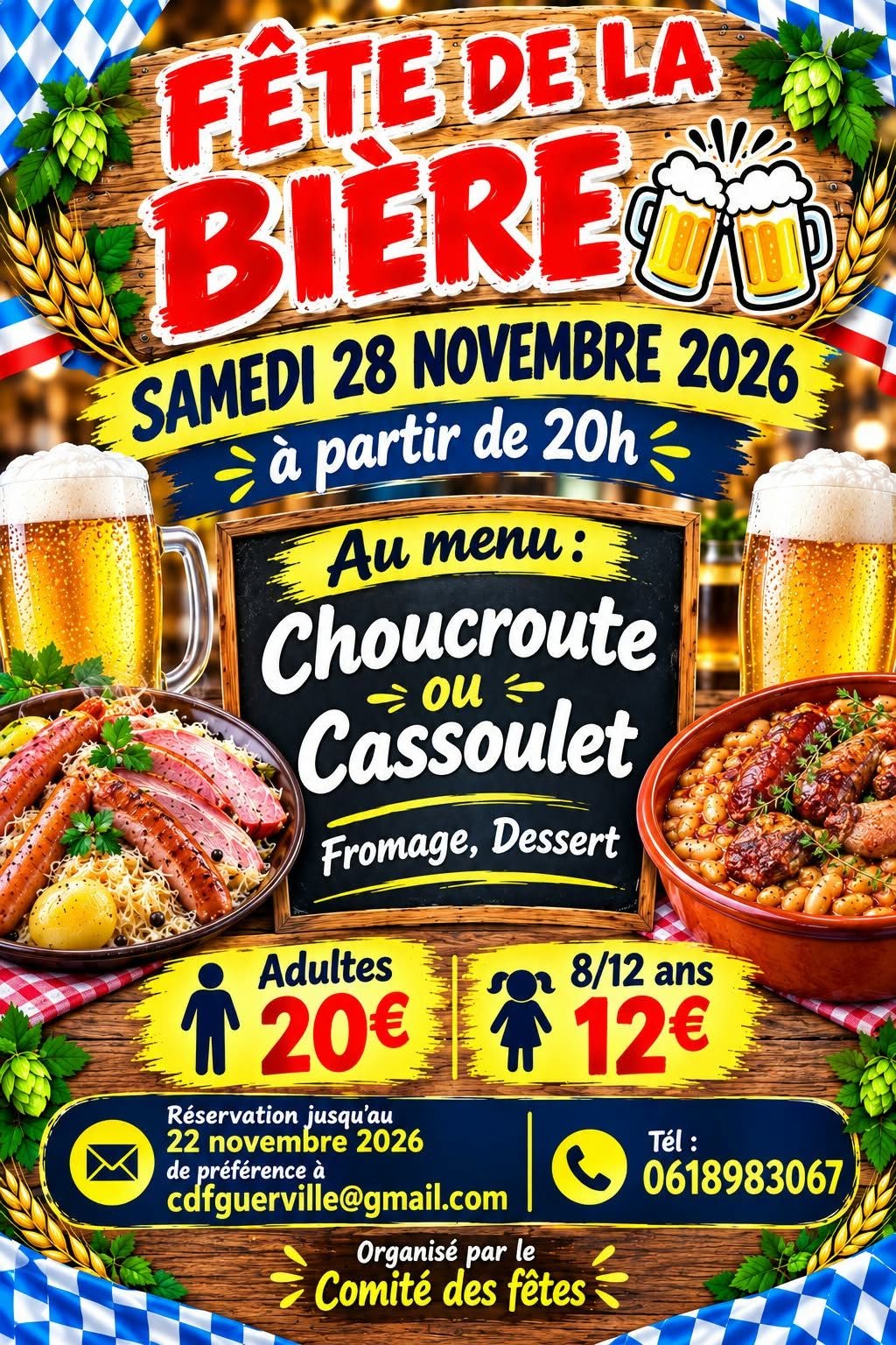 Fête de la bière - ©Comité des fêtes-2026 Fête de la bière