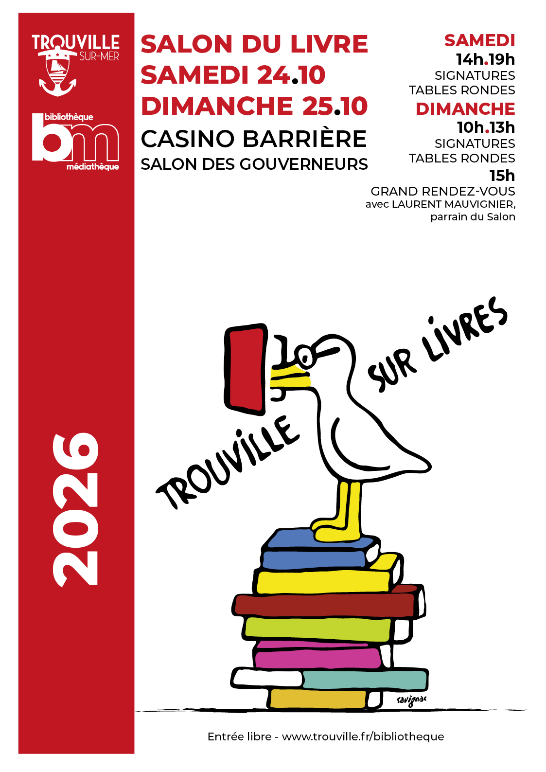 Salon du livre de Trouville-sur-Mer
