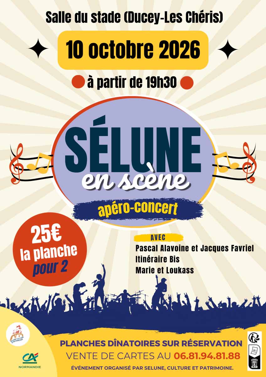 Apéro-concerts "Sélune en scène"