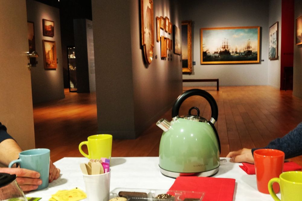 Café musée : Autour de "L'Ange de la Révolte"
