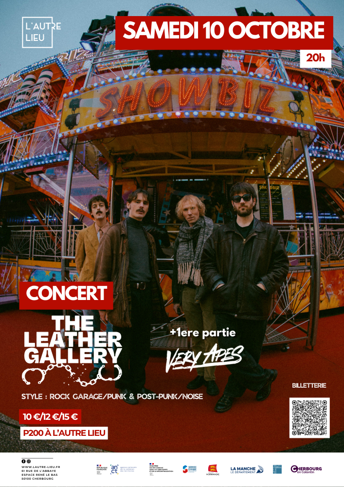 Concerts - The Leather Gallery (+1ere partie Very Apes)