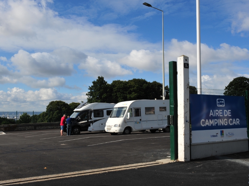 Aire d'accueil camping-cars du Havre