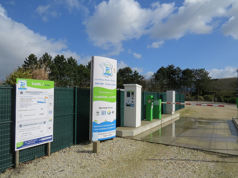 Aire Camping-Car PARK de Carentan, Le Port