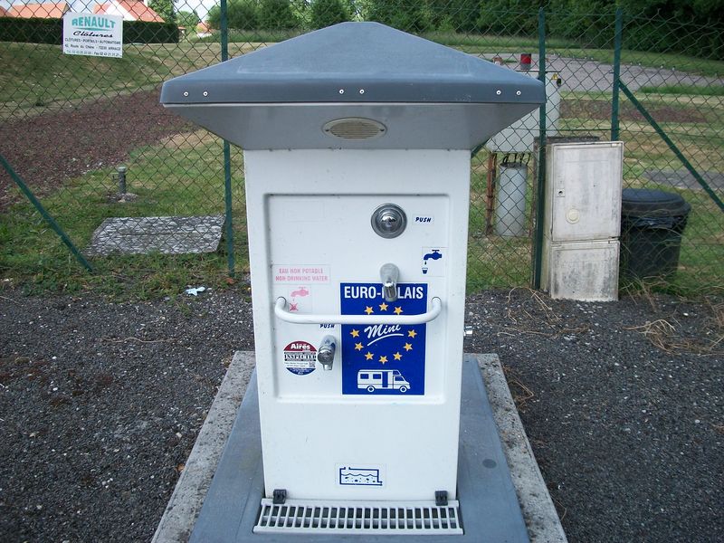 Aire de camping-car de la route de Normandel