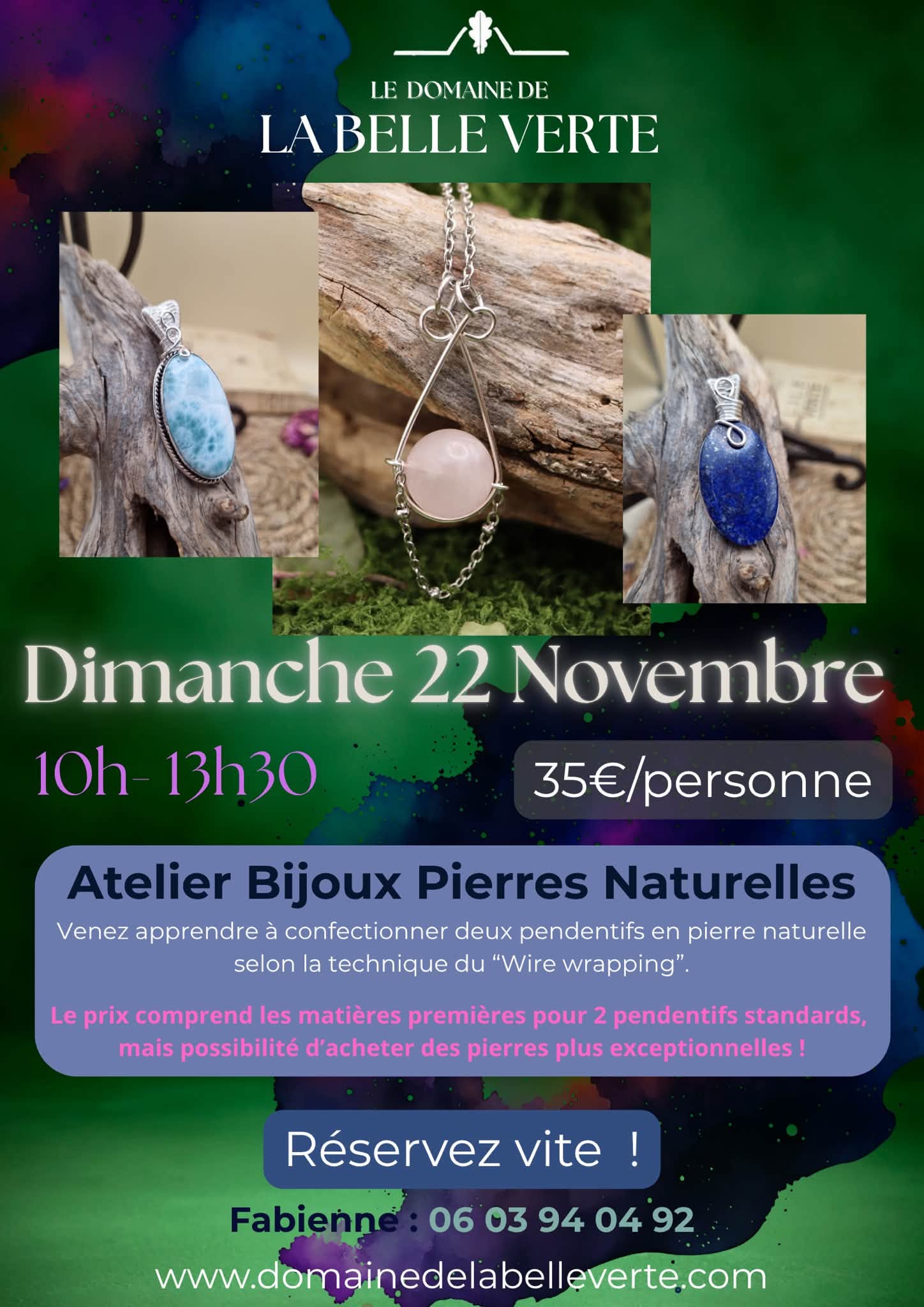 Atelier Bijoux Pierres Naturelles