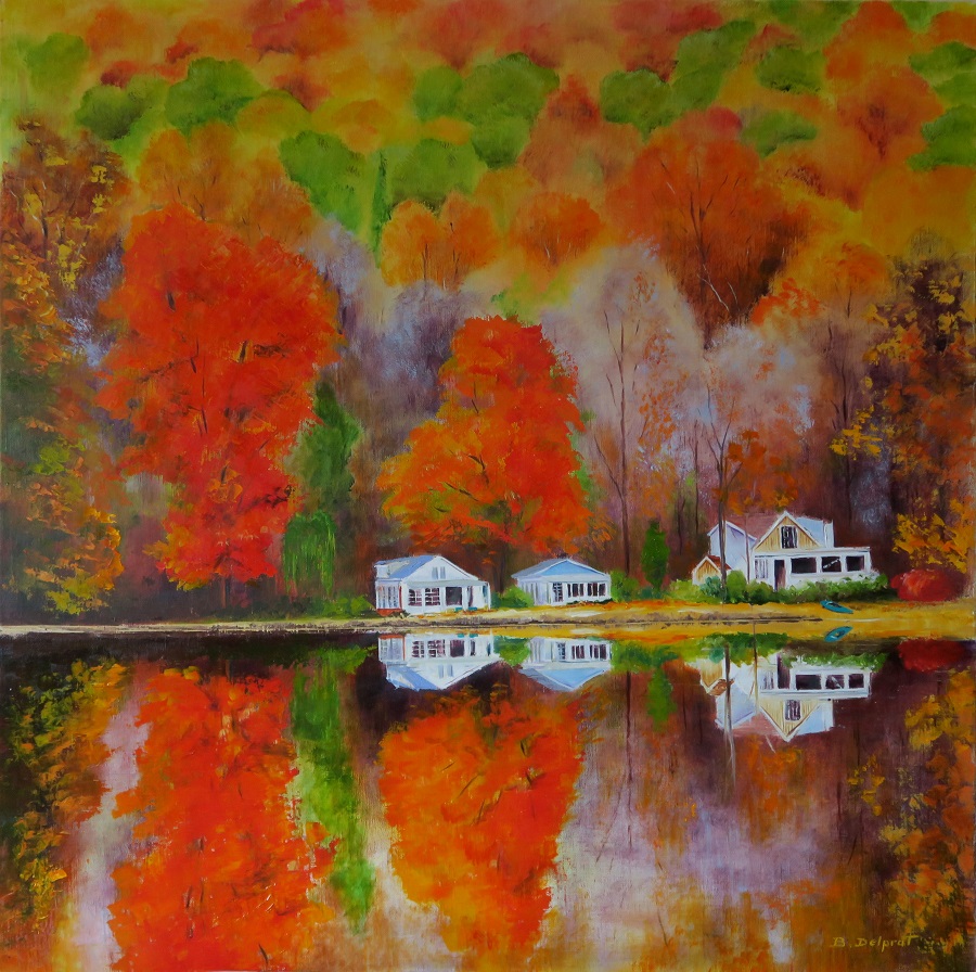 Automne flamboyant au Québec red ©b.delprat Automne flamboyant au Québec red