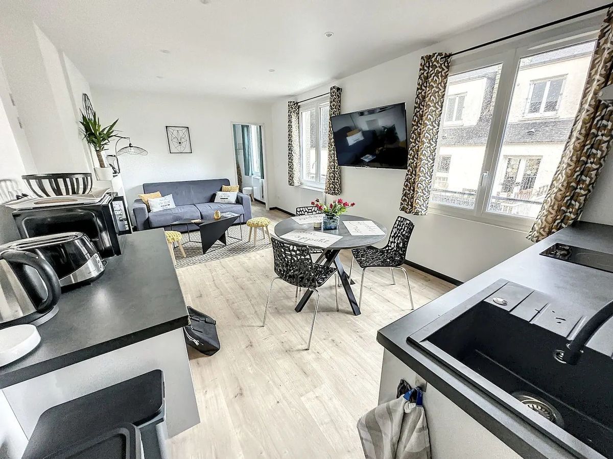 Appartement avec jacuzzi intérieur