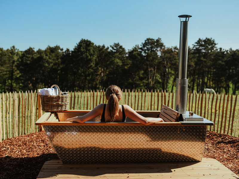 Bain Nordique Les Pins de César ©Hôtel Spa Les Pins de César
