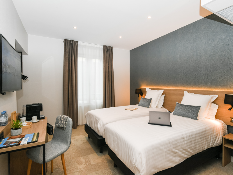 Best Western Plus Le Havre Centre Gare Chambre Chambre de luxe Twin