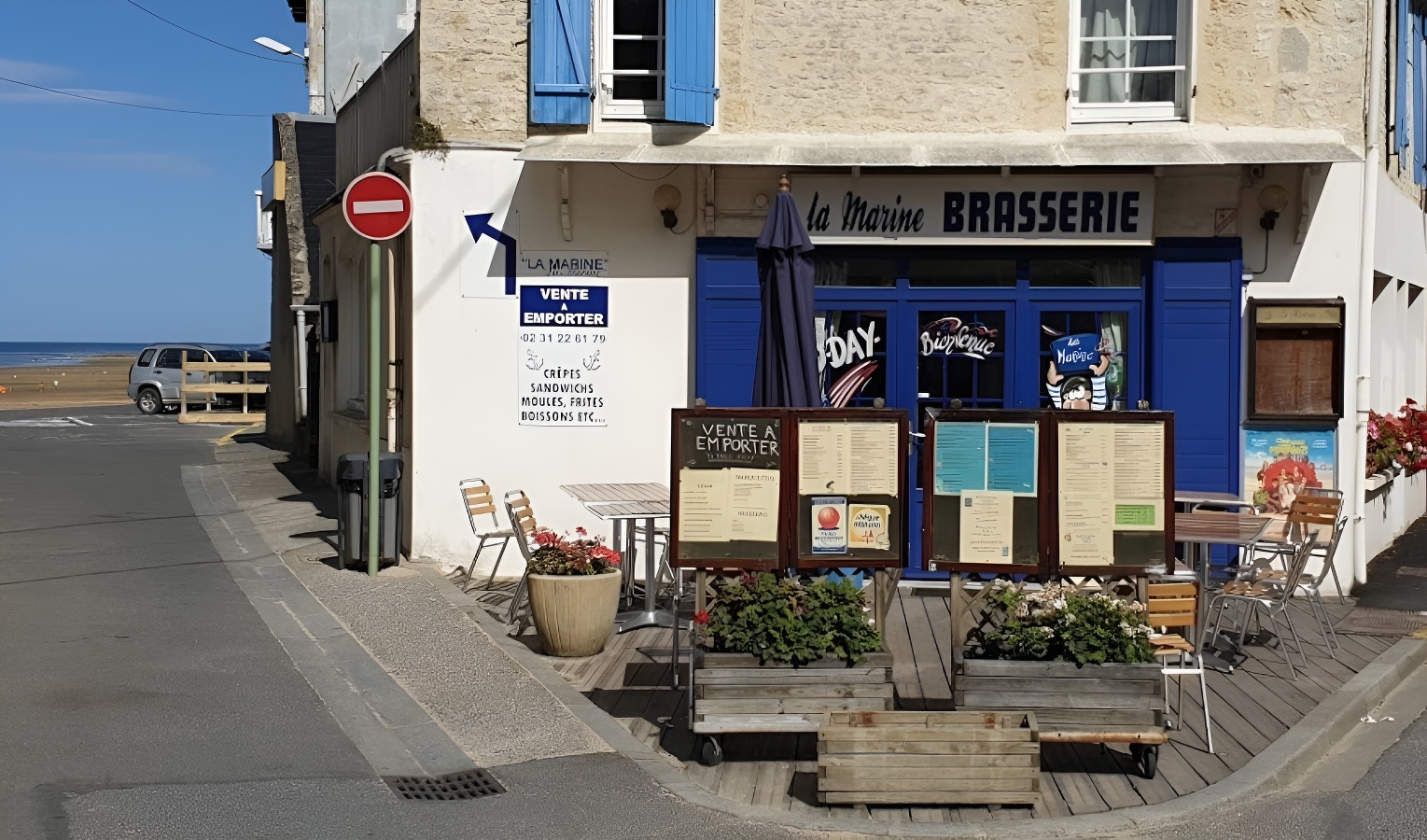   Brasserie-La-Marine-Grandcamp 