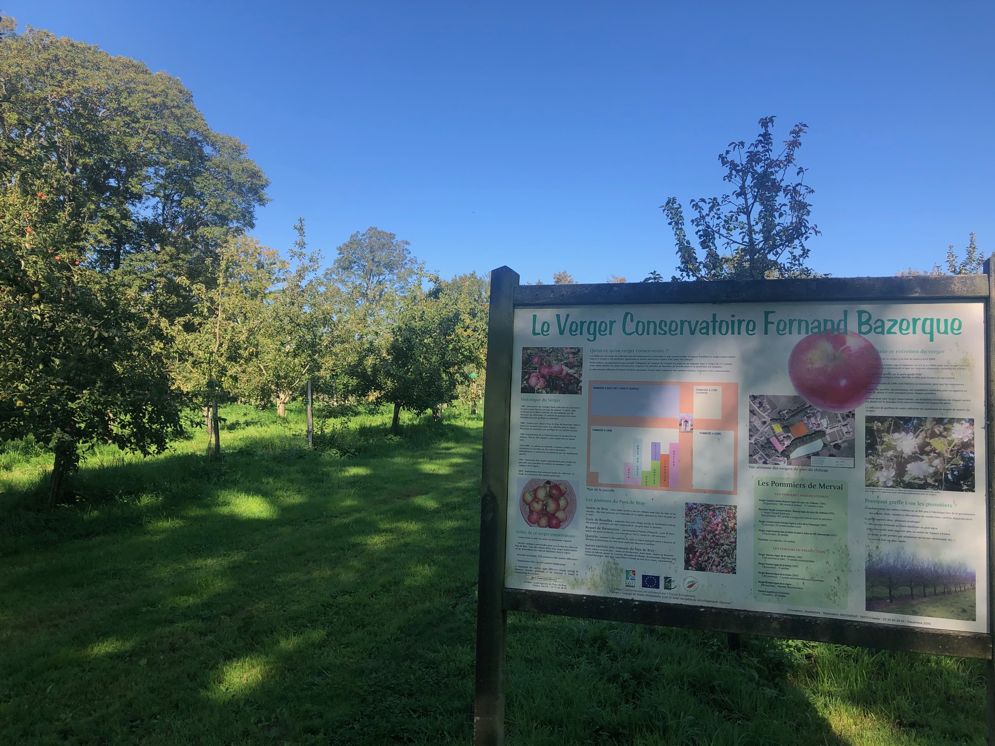Parc du château de Merval 