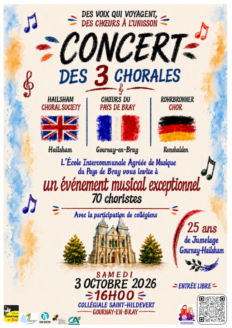 Concert des 3 chorales 