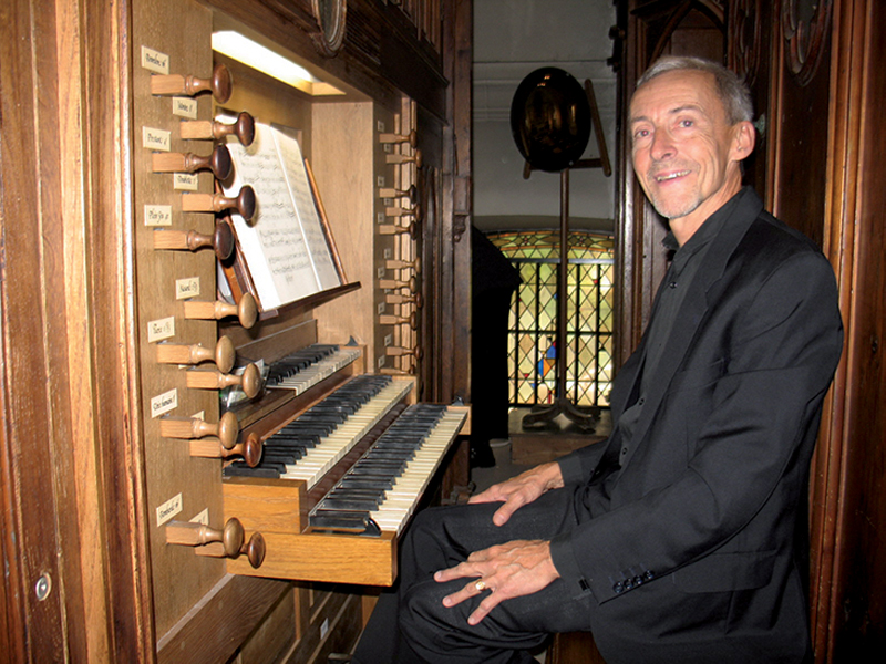 Concert d'orgue_Bagnoles-Orne_François Moreau Les Amis de l'Orgue Concert d'orgue_Bagnoles-Orne_François Moreau