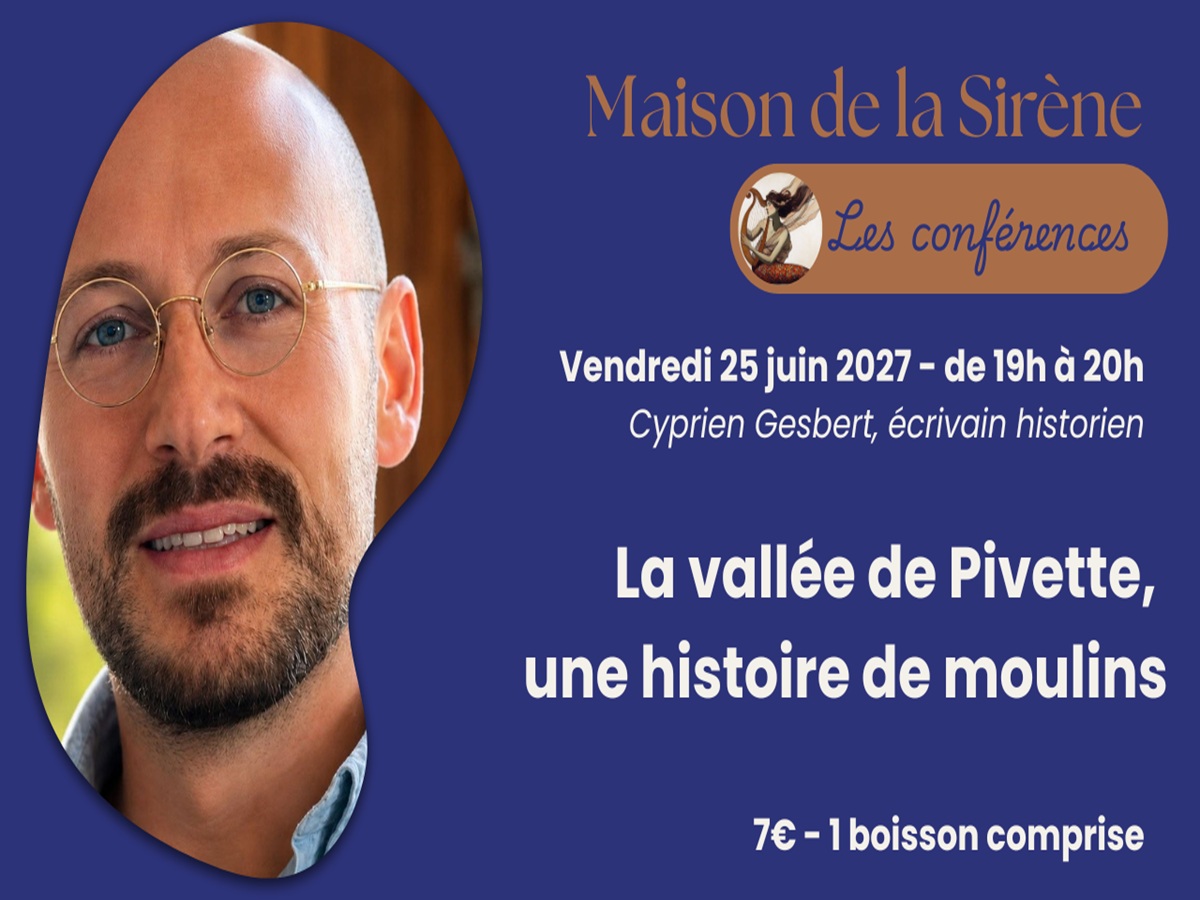 Conférence > La vallée de Pivette, une histoire de moulins